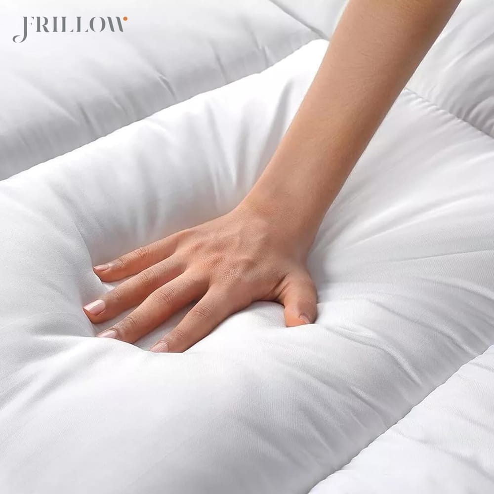FRILLOW ผ้ารองที่นอน MICROGEL หนา 8 ซม ขนาด 5 ฟุต